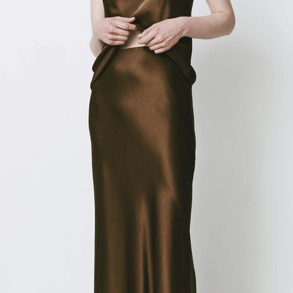 Rue Sophie Rivoli Silk Maxi Skirt - Picture 7 of 7